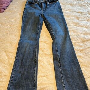 Levi's Dark Blue Flare Jeans